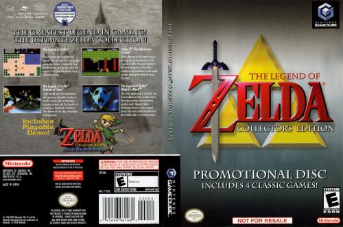 The Legend of Zelda Collector's Edition Cover - Click for full size image
